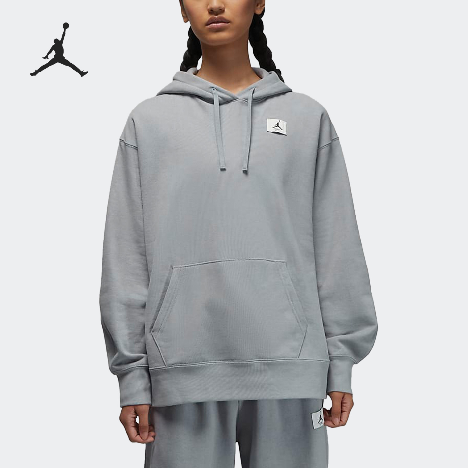 Nike/耐克正品Air Jordan女子运动休闲连帽卫衣DQ4604-011