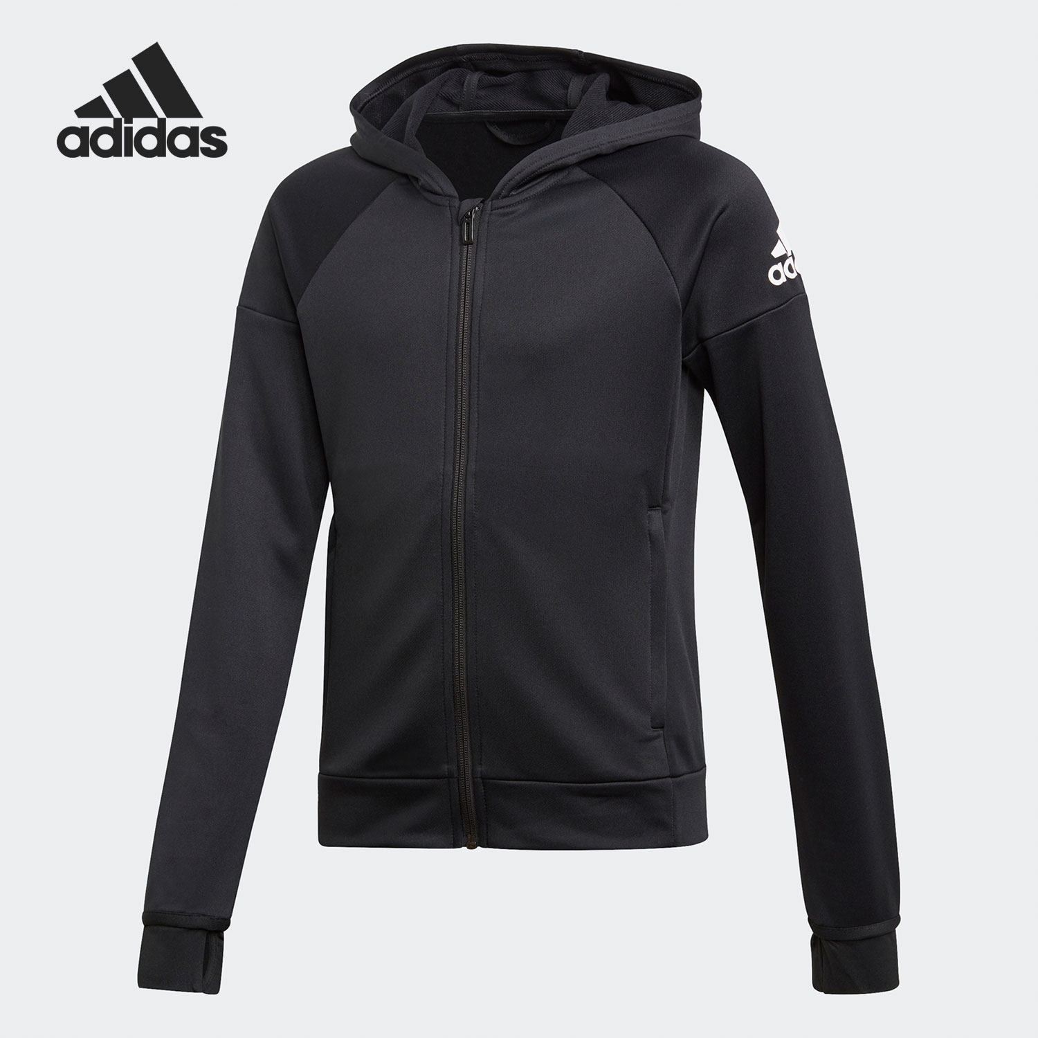 Adidas/阿迪达斯正品当季新款大童运动连帽夹克外套FM5814,童装/婴儿装/亲子装,普通外套,淘宝优惠券,粉丝福利购,淘宝优惠卷