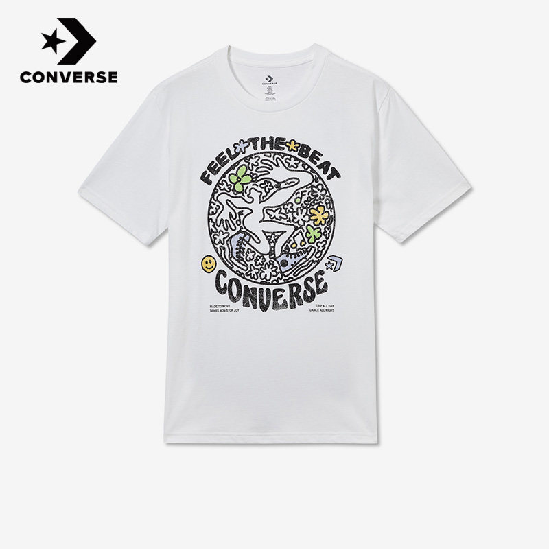 Converse匡威正品夏季新款男子休闲运动透气短袖T恤10023456,运动服/休闲服装,运动T恤,淘宝优惠券,粉丝福利购,淘宝优惠卷