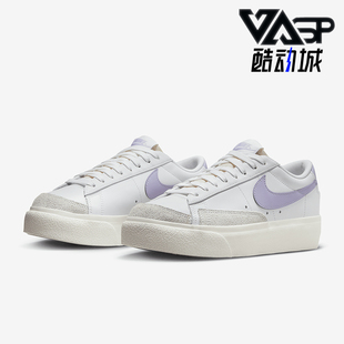 耐克正品 DJ0292 Blazer Platform女士耐磨休闲板鞋 114 Low Nike