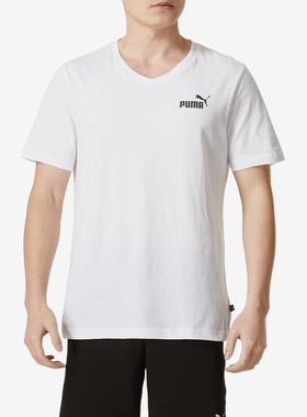 Puma/彪马正品当季新款男士柔软亲肤宽松短袖T恤630562-02