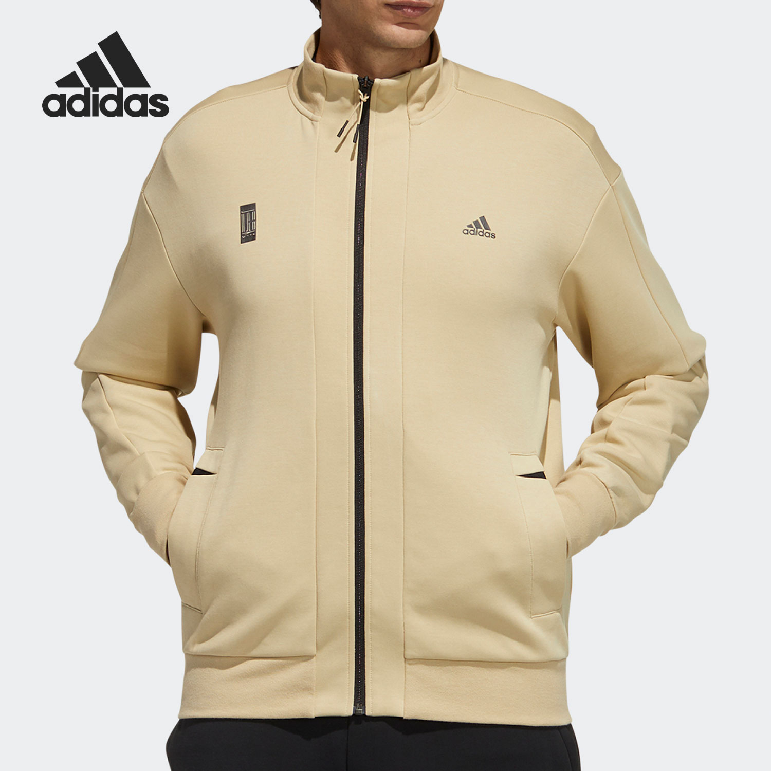 Adidas/阿迪达斯正品男子武极系列立领运动夹克外套 H39335