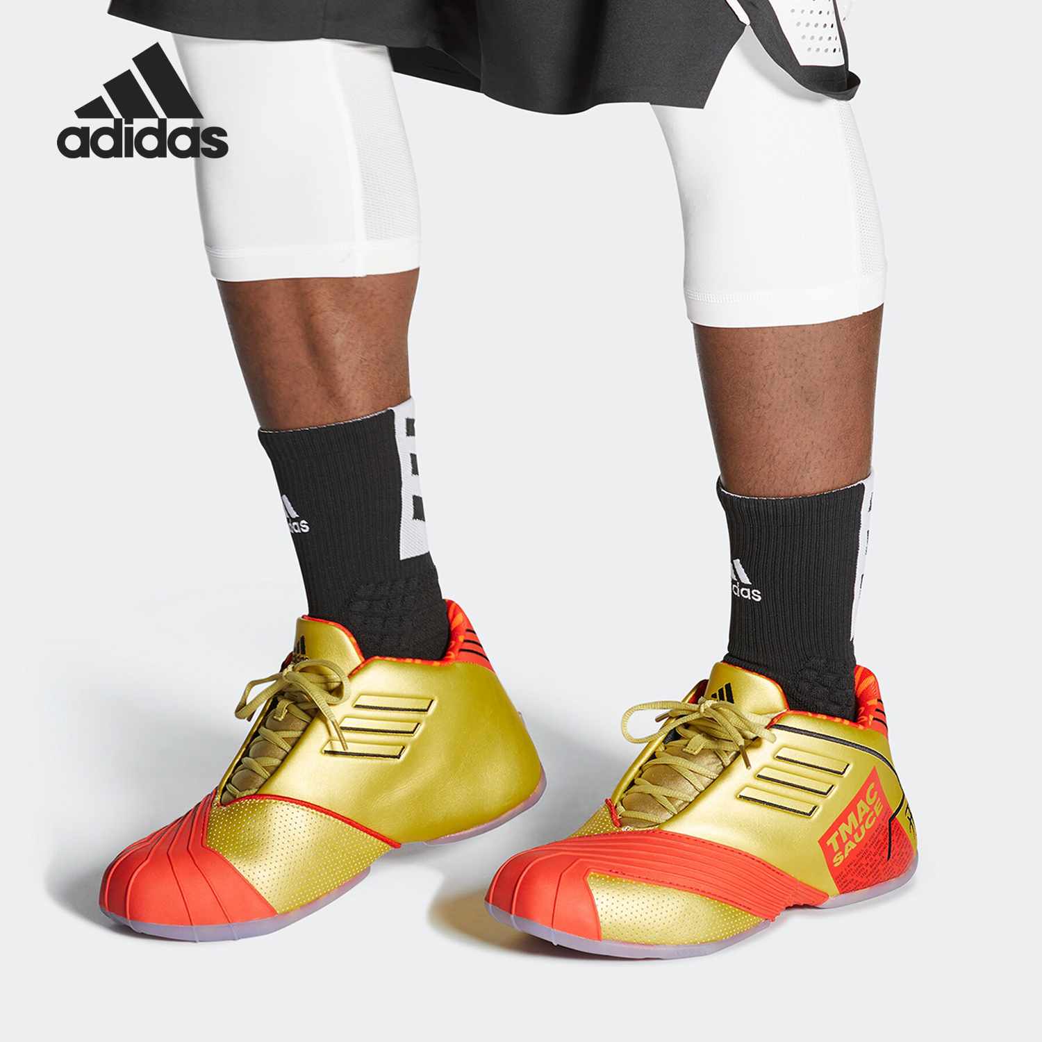 阿迪达斯男子耐磨篮球鞋