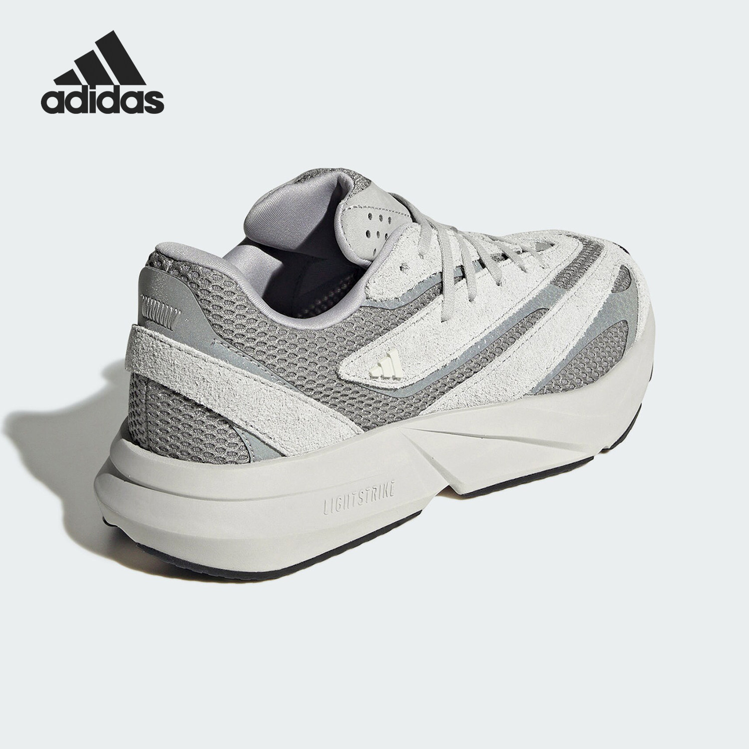 Adidas/阿迪达斯官方正品LIGHTBLAZE女士运动低帮跑步鞋JQ9975