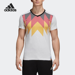 GER TEE Adidas 德国短袖 世界杯 男子 CF1734 阿迪达斯正品