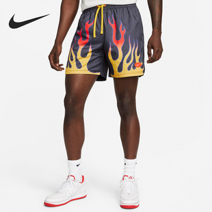 DV9628 Nike flames休闲男子运动短裤 Americana 010 耐克正品