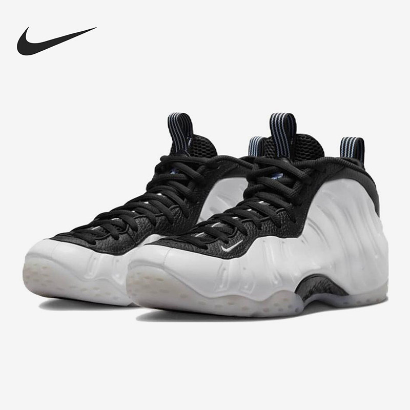 Nike/耐克正品Air Foamposite One黑白喷泡高帮篮球鞋DV0815-100