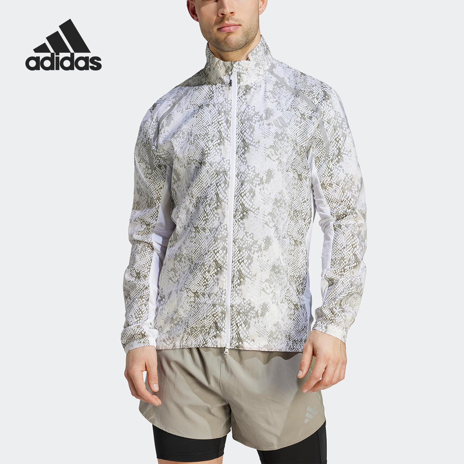Adidas/阿迪达斯正品春季新款男子运动休闲夹克外套IC7597