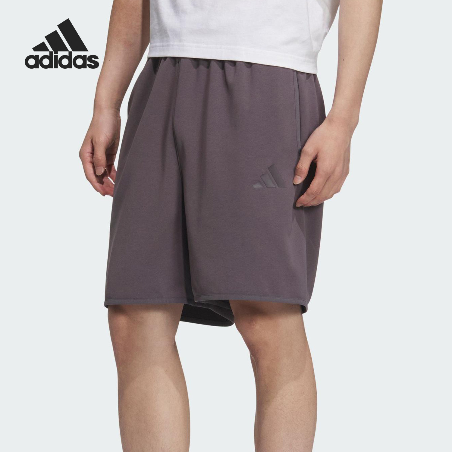 Adidas/阿迪达斯官方正品当季新款男士透气宽松运动短裤JL6075