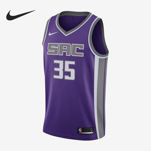 Nike/耐克正品国王队巴格利男子篮球运动印花球衣864507-519