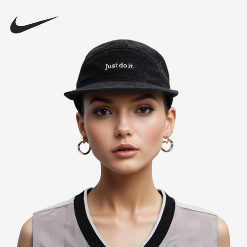 Nike/耐克正品新款男女运动休闲软顶牛仔运动帽IB2345-010