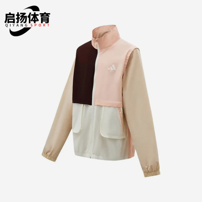Adidas/阿迪达斯正品LKWV立领拉链日常经典休闲长袖夹克KH0239