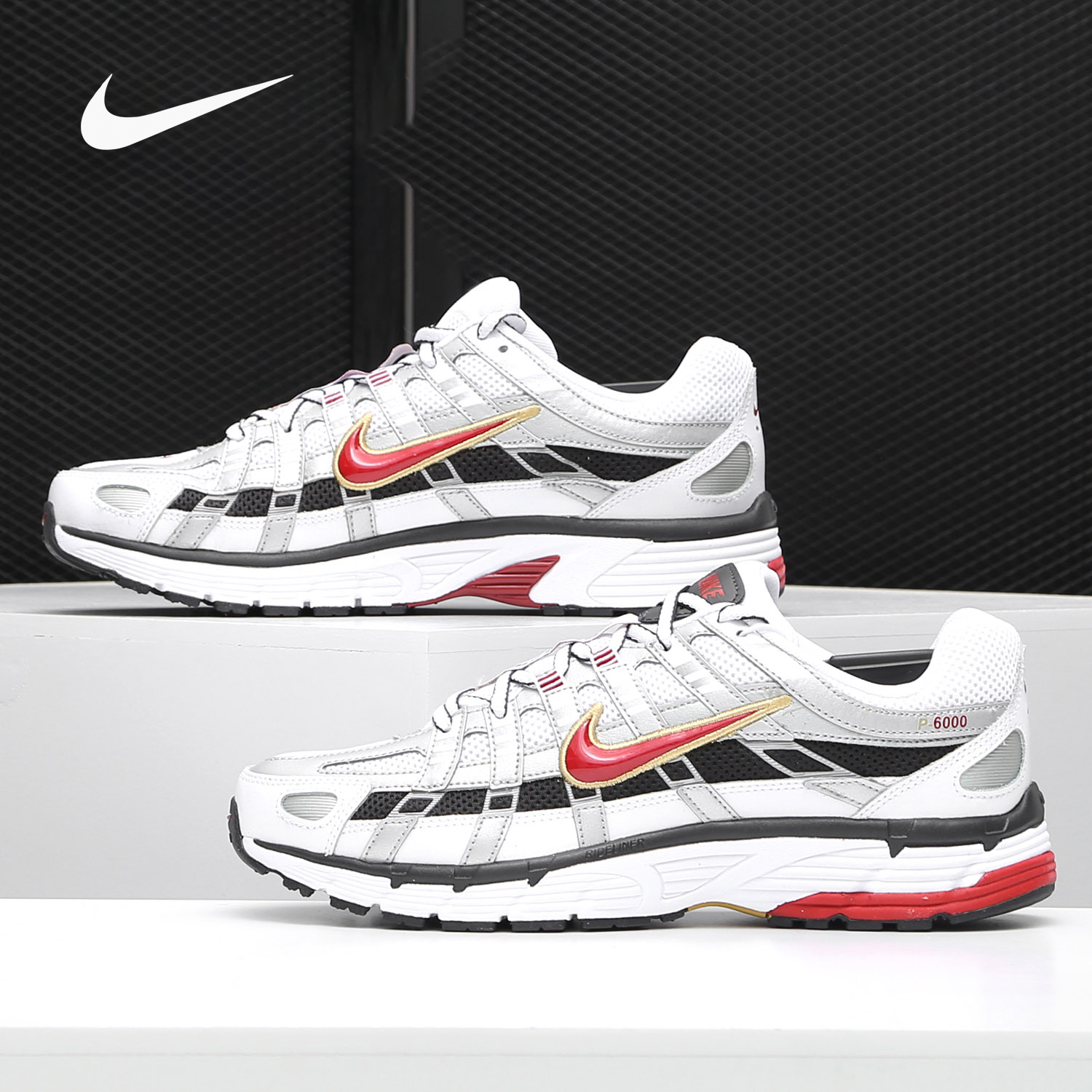 Nike/耐克正品P-6000 男女运动透气耐磨复古低帮休闲鞋BV1021