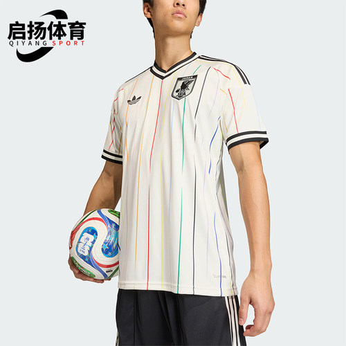 Adidas/阿迪达斯正品JAPAN26AWAYJERSEY男经典足球短袖球衣JN1872