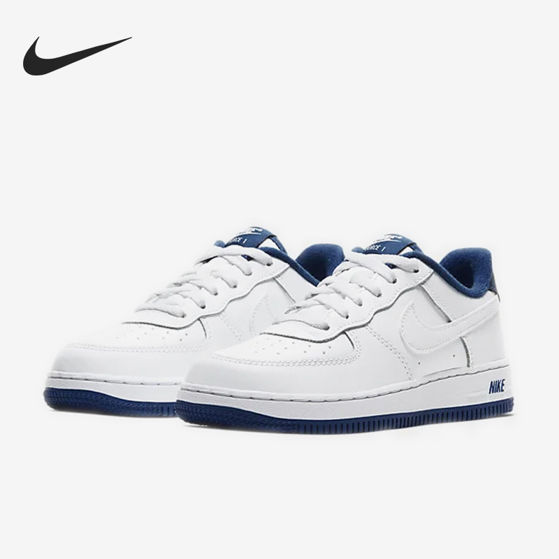 Nike/耐克正品Air Force 1 GS女子大童低帮运动鞋CU0816-102