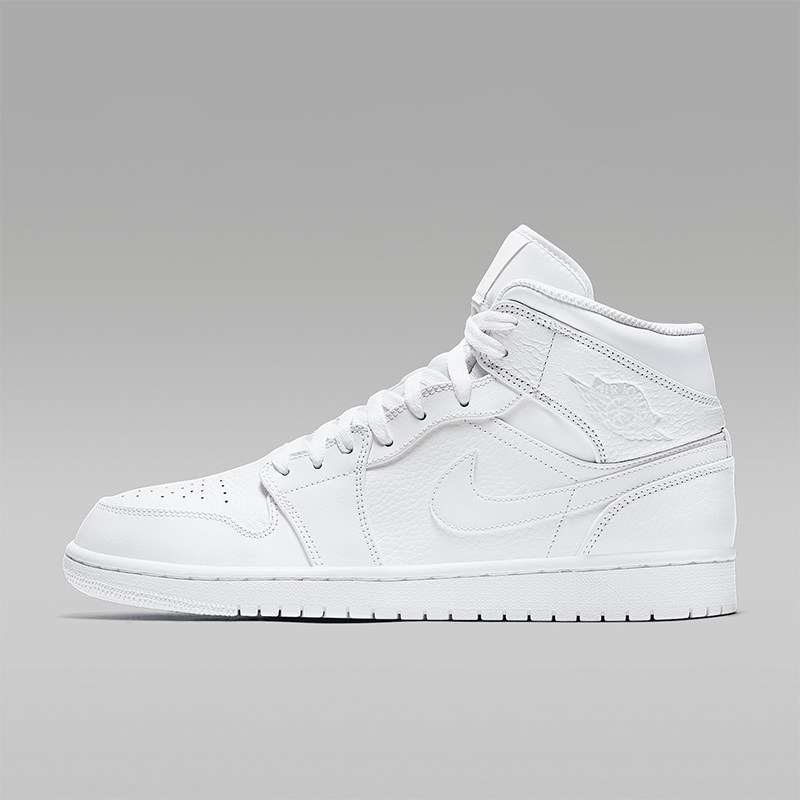Nike/耐克正品JORDAN 1 MID男士时尚潮流篮球鞋554724-109