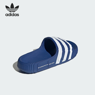 Adidas 三叶草男女时尚 休闲运动凉拖鞋 IF3667 阿迪达斯正品