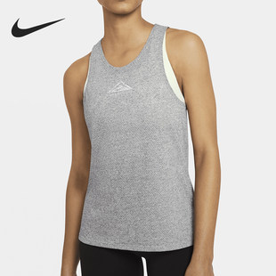 Nike/耐克正品新款女士反光运动T恤针织透气背心CZ9554-063