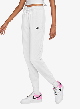 Nike/耐克正品新款女士柔软舒适刺绣针织休闲运动长裤BV4096-100