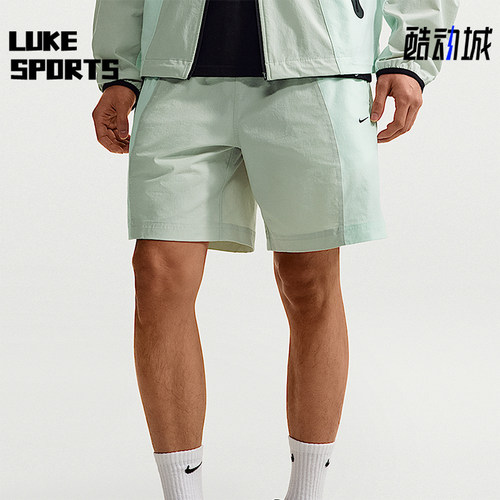 Nike/耐克正品Dri-FIT男士刺绣松紧透气梭织短裤IF1336-034