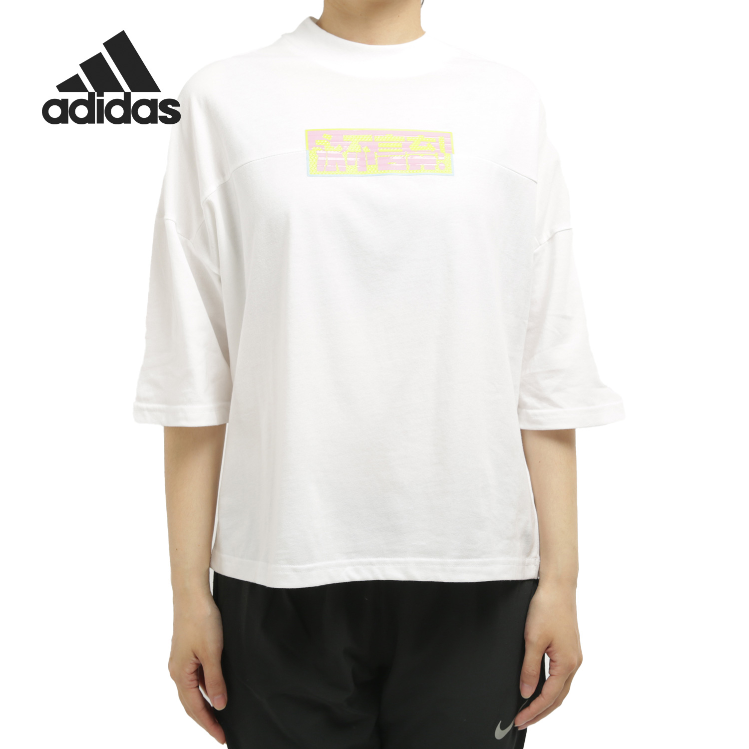 Adidas/阿迪达斯夏季五分袖T恤