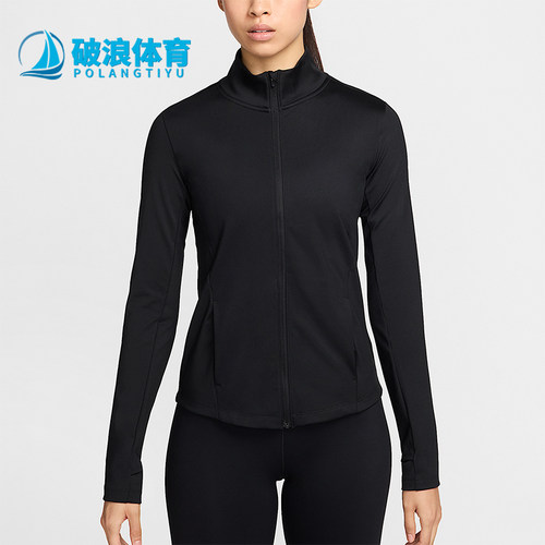 Nike/耐克正品春季女士简约休闲日常经典无帽运动外套FV7952-010