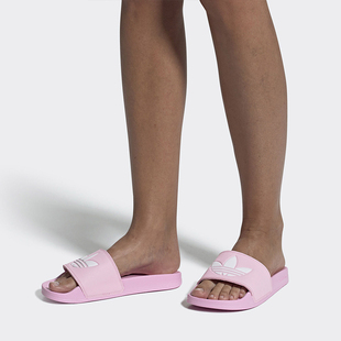 男女运动凉拖鞋 Adidas LITE 三叶草ADILETTE FU9139 阿迪达斯正品