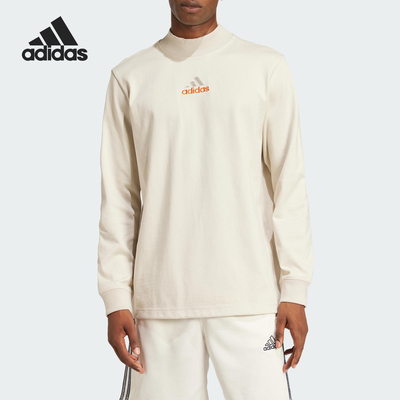 Adidas/阿迪达斯正品春季新款男士休闲针织宽松运动T恤JD5402