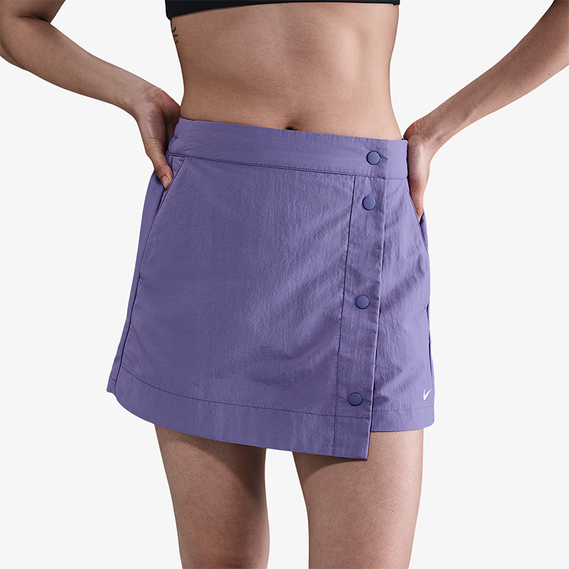 Nike/耐克正品Sportswear女士运动时尚排扣透气裙裤HM6980-527