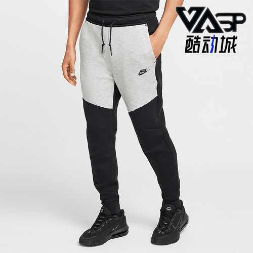 Nike/耐克正品Tech Fleece男士束脚拼接运动休闲长裤HV0959-011
