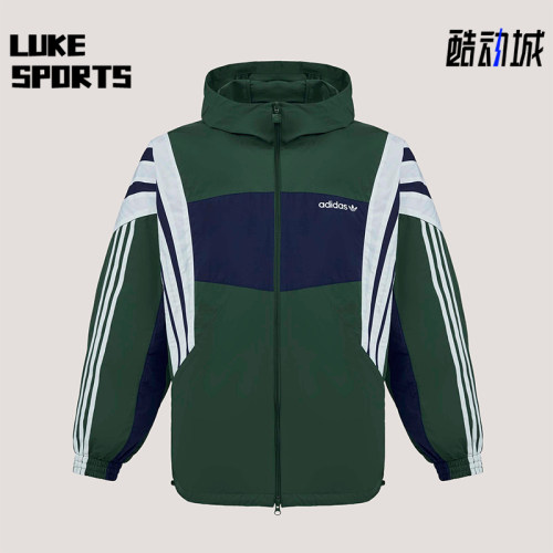 Adidas/阿迪达斯正品三叶草男士宽松时尚运动梭织耐穿外套KW4810