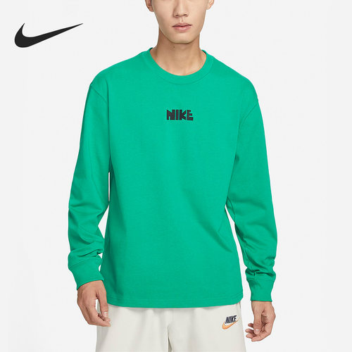 Nike/耐克正品冬季新款男子运动休闲印花长袖T恤FN0253-324