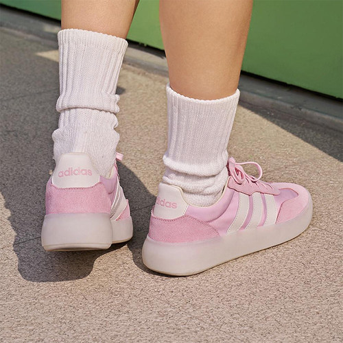 Adidas/阿迪达斯正品BARREDA DECODE男女经典轻便休闲板鞋JQ6673