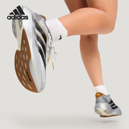 Adidas/阿迪达斯官方正品2025男女时尚运动轻便耐穿跑步鞋KK4310