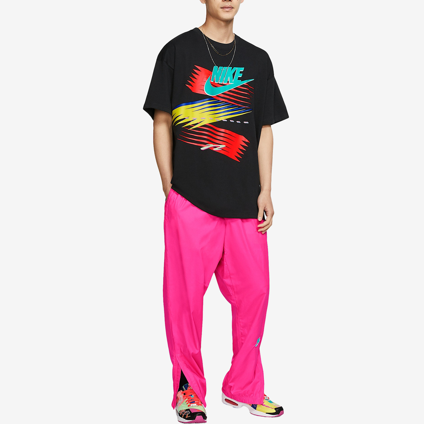 Nike耐克正品Atmos联名系列男印花圆领套头短袖T恤CI3197-010图片