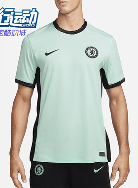 Nike/耐克正品男士吸湿排汗印花圆领经典套头短袖T恤DX9819-354