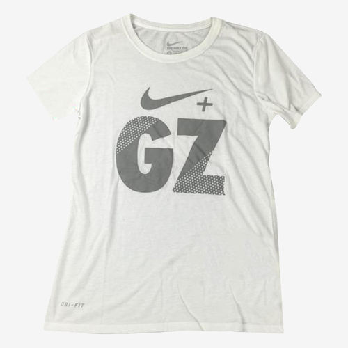 Nike耐克正品女款GZM DRIBLEND运动圆领弹力短袖T恤840852-100