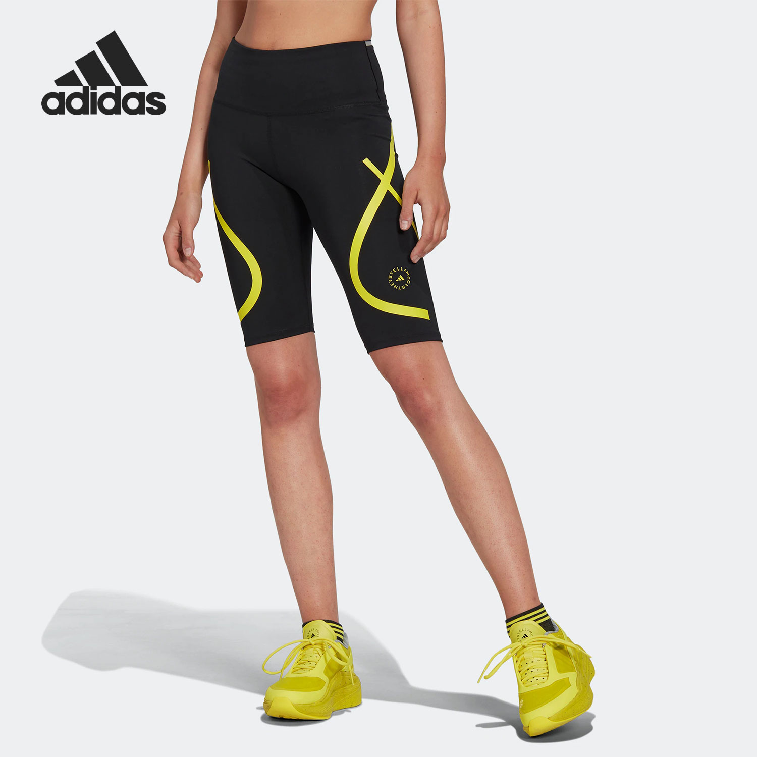 Adidas/阿迪达斯正品Stella McCartney女子运动紧身裤HI6058
