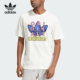 印花透气运动短袖 Adidas 时尚 三叶草男士 IS2911 阿迪达斯正品