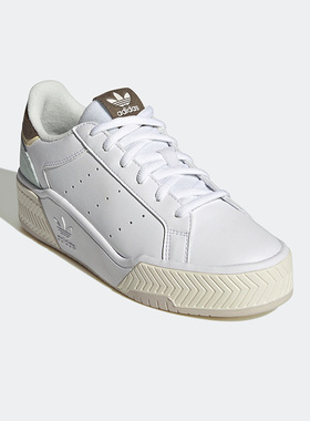 Adidas/阿迪达斯正品三叶草Court Tourino女子耐磨透气板鞋GX1849