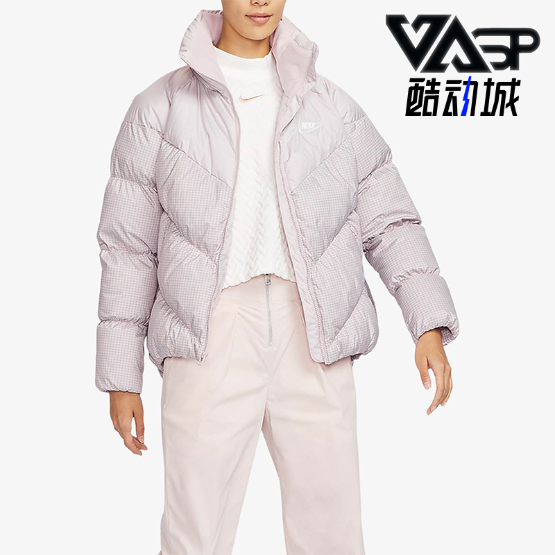 耐克正品女子防风保暖羽绒服