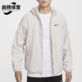 Nike/耐克正品新款男士加绒防风连帽保暖简约外套HV1065-072