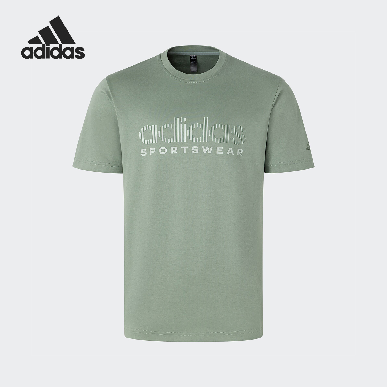 阿迪达斯男女运动休闲短袖