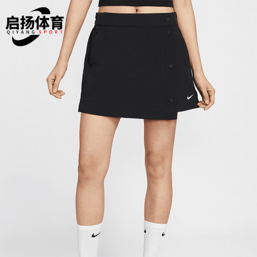 Nike/耐克正品2025夏季款女士透气时尚经典梭织裤裙HM6980-010