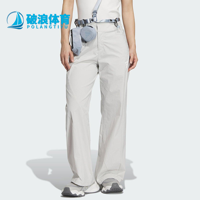 Adidas/阿迪达斯正品BOTTOMS女士户外梭织休闲时尚运动裤KF0704