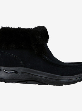 Skechers/斯凯奇正品GO WALK ARCH FIT女子运动加绒休闲靴