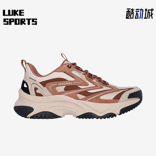 Skechers/斯凯奇正品耐磨运动秋新款男士复古厚底轻质网布老爹鞋