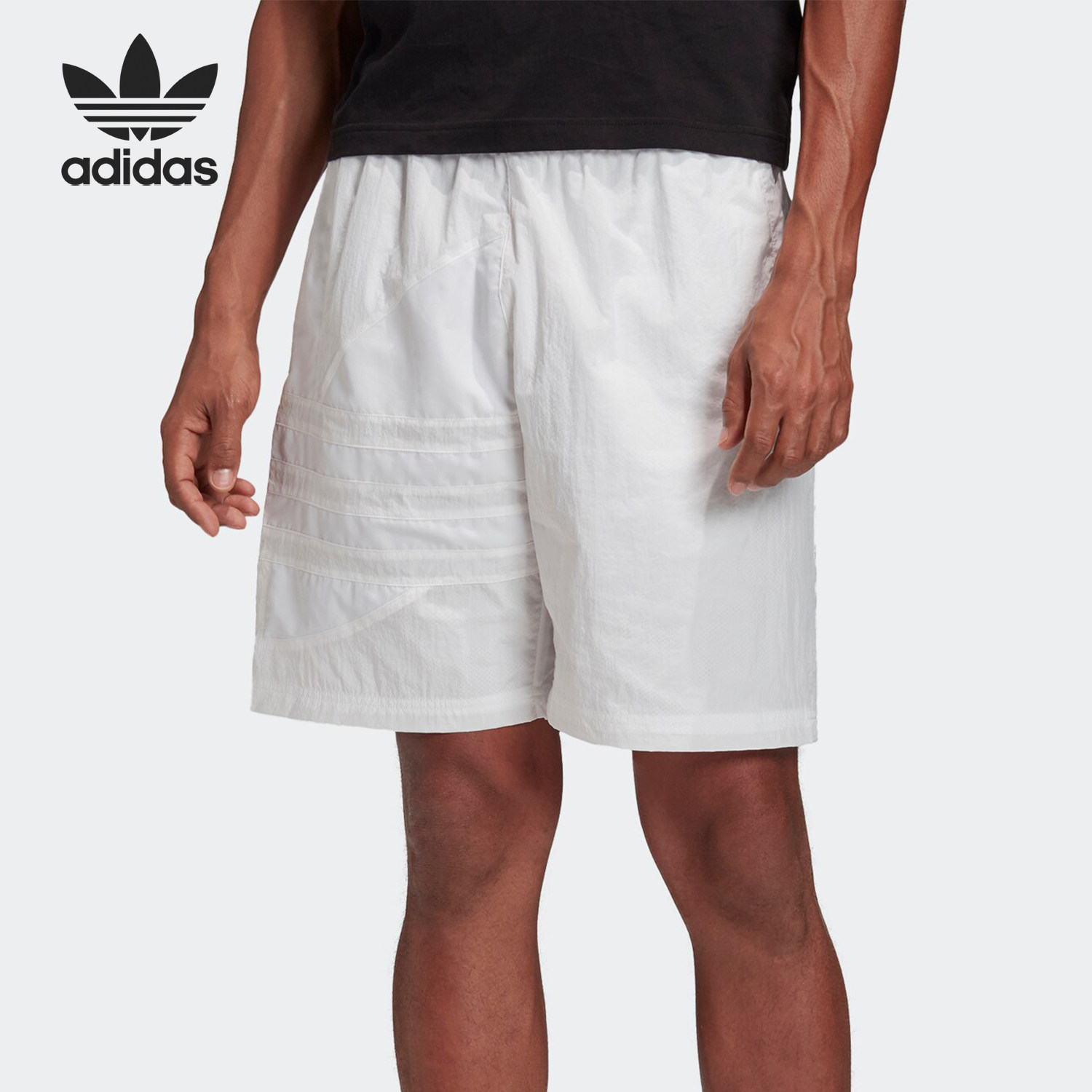 Adidas/阿迪达斯正品当季新款三叶草男子舒适运动短裤 FN0001,运动服/休闲服装,运动中长裤／短裤,淘宝优惠券,粉丝福利购,淘宝优惠卷