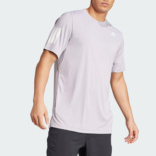 Adidas/阿迪达斯正品CLUB 3STR TEE男士经典网球短袖T恤JZ3490