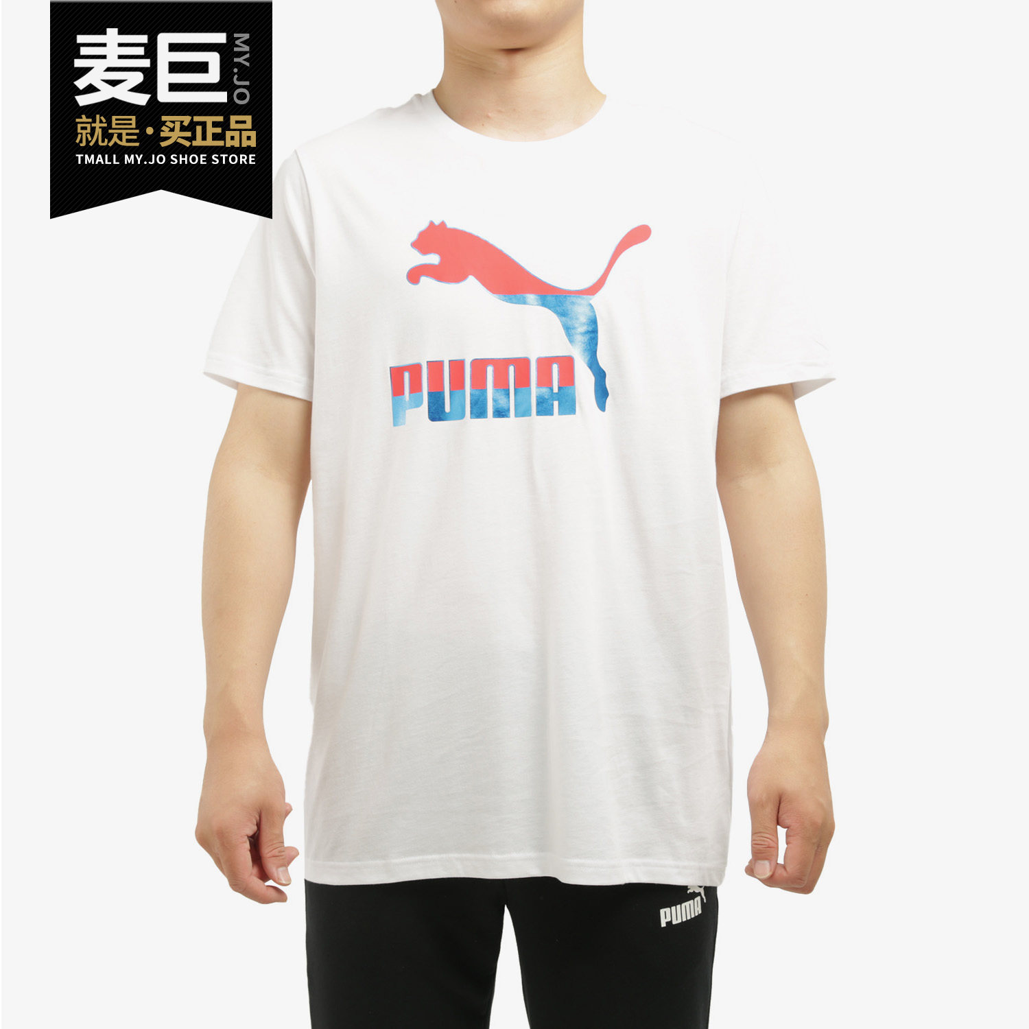 PUMA/彪马正品夏季新款男子圆领休闲透气运动型格短袖T恤 530003,运动服/休闲服装,运动T恤,淘宝优惠券,粉丝福利购,淘宝优惠卷